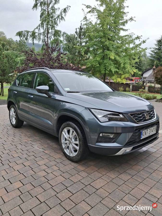 Seat ateca 16 Salon Polska Bezwypadkowy małopolskie Myślenice
