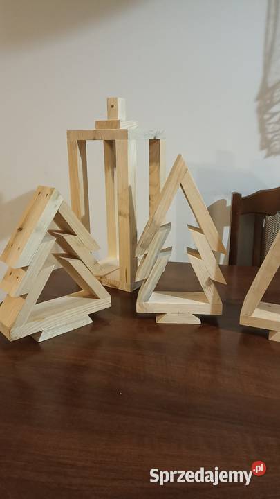 Choinki drewniane ozdoba Garwolin