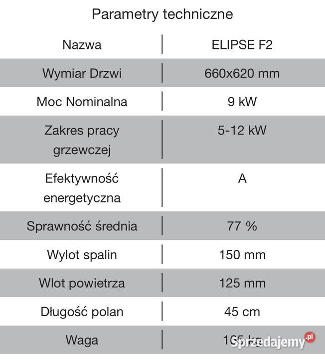 Koza Piecyk Piec wolnostojący ELIPSE F2 hit mazowieckie Płock