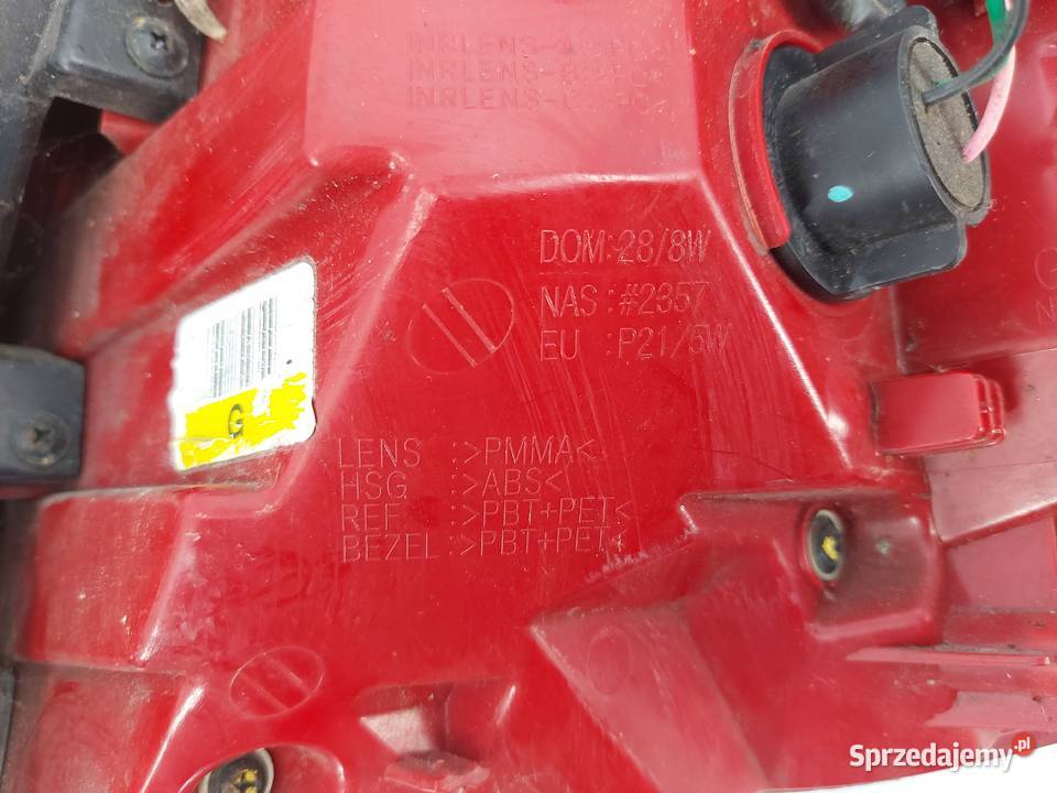 KIA SPORTAGE III 12r lampa lewa tył świętokrzyskie Kielce