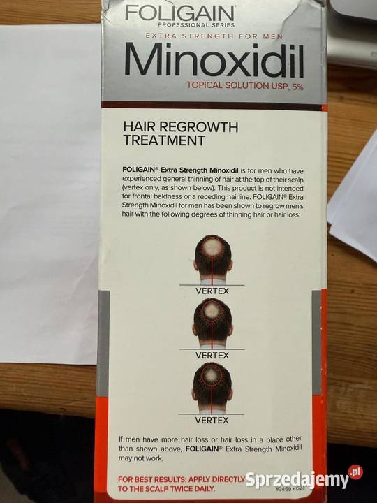 FOLIGAIN Minoxidil 5 Preparat do regeneracji mazowieckie Marki