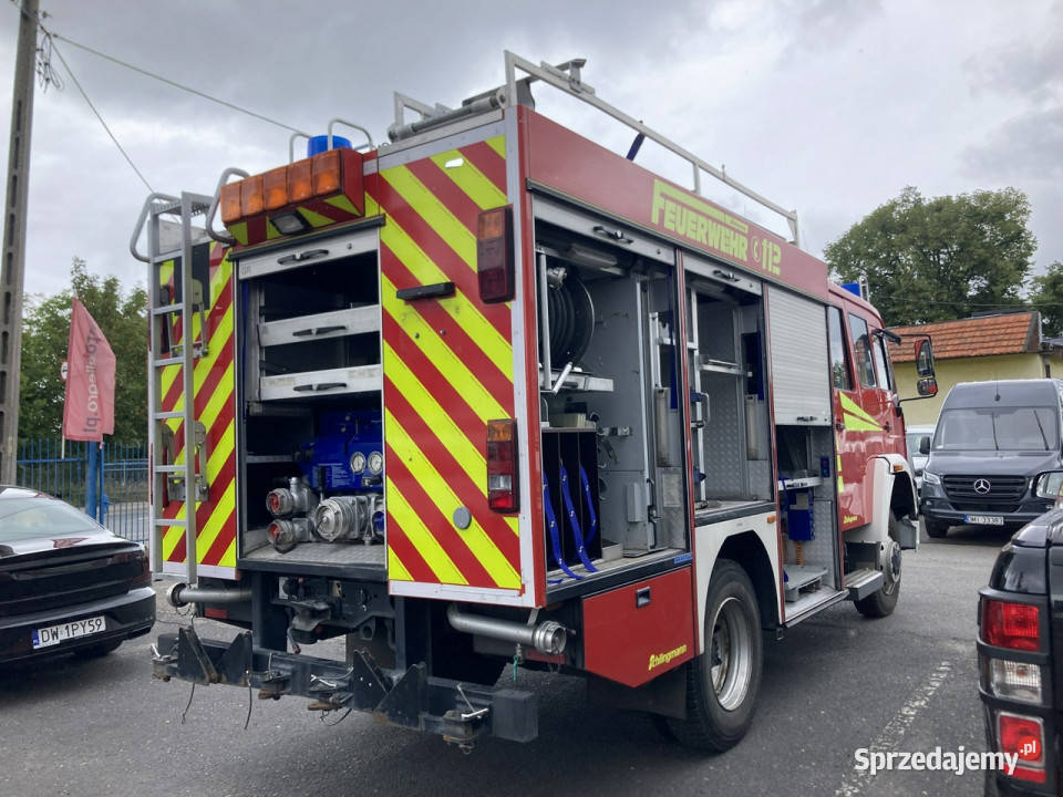 MAN MAN 15250 Straż pożarna gaśnicza 9oso 4X4 serwisowany w ASO Syców