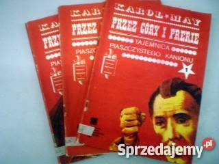 góry i prerieTajemnica Karol May 3 tomy FA zachodniopomorskie Goleniów