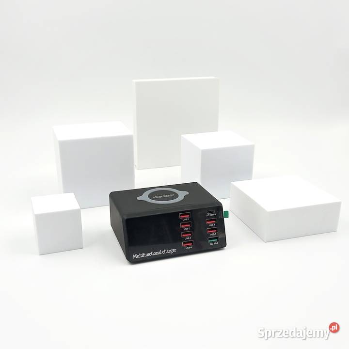 Ładowarka USB C 100W stacjia ASOMTECH Zawiercie