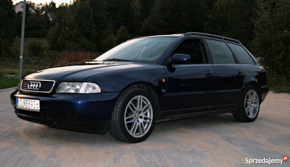 Audi a4 b5 18t granatowy Olsztyn sprzedam