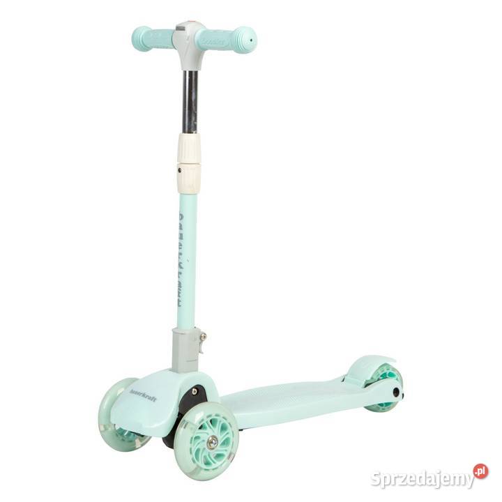 Seledynowa balansowa hulajnoga składana Poznań