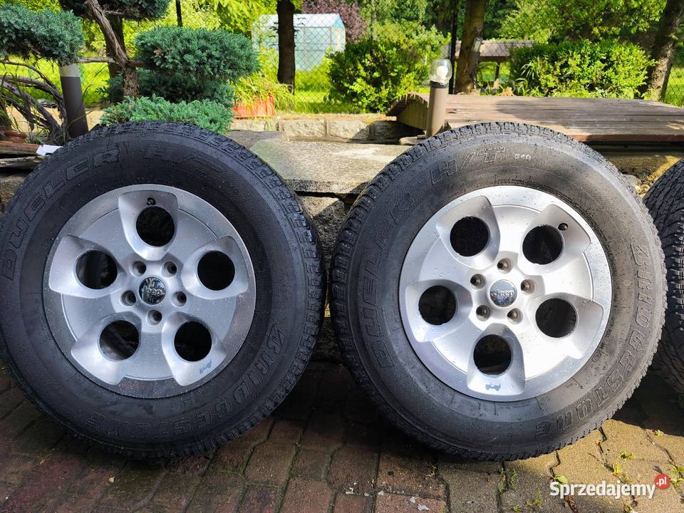 Oryginalne Alufelgi z Oponami Jeep Wrangler Jelenia Góra
