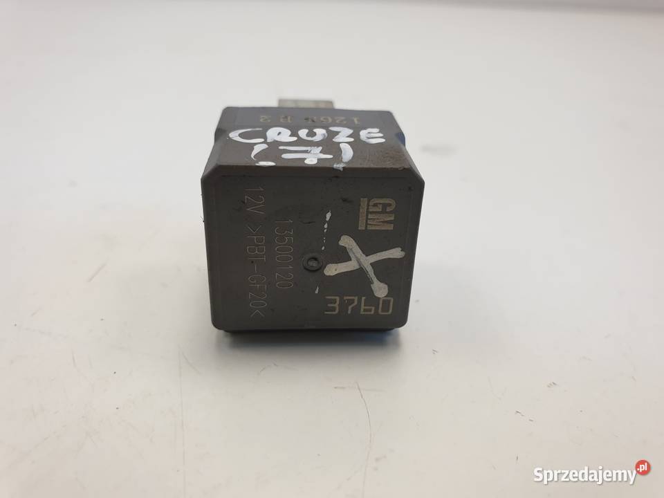 Chevrlet Cruze J305 20 VCDI PRZEKAŹNIK 13500120 Układ elektryczny, zapłon Rudka