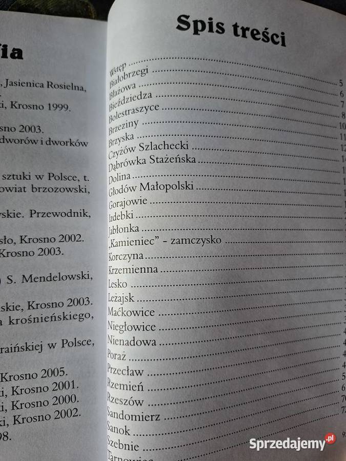 Pałace i dworki Podkarpacia 2 tomy przewodnik Kraków