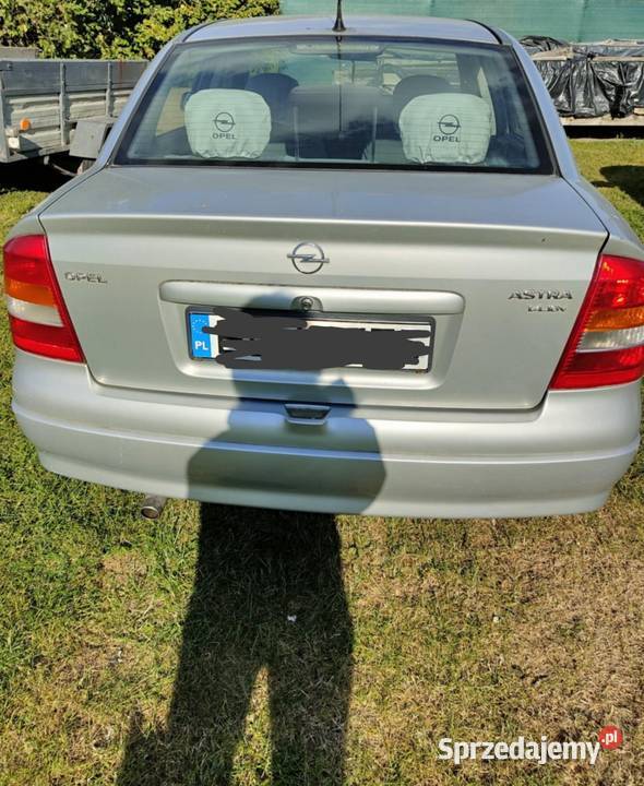 Opel Astra G 14 benzyna gaz łódzkie Tuszyn