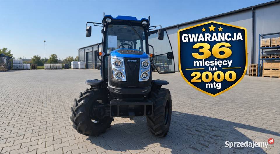 CIĄGNIK SADOWNICZY SOLIS 75 w fiansowaniu 0 na Zabostów Duży