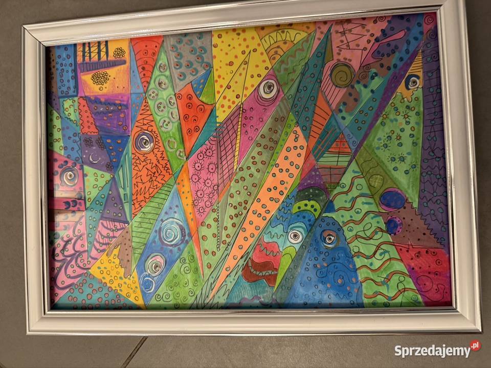 Obraz Podwodny Karnawał wielokolorowy Warszawa