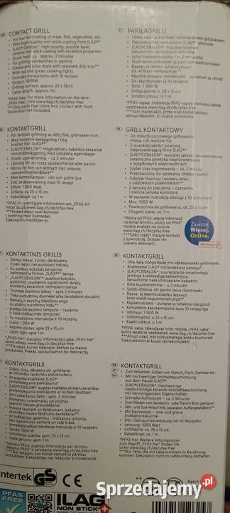 SILVERCREST grill kontaktowy 1000 W SKG 1000 C1