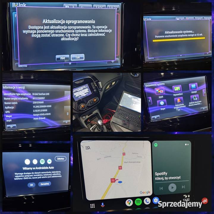 Renault Rlink 1 Android Auto Kołaczyce