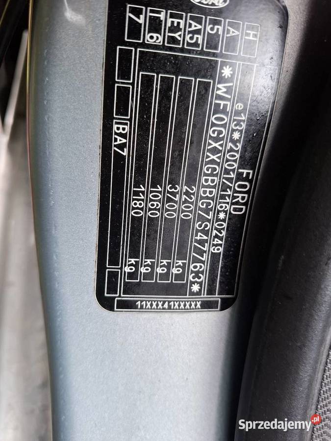 Ford mondeo 20 lpg 2007r ABS Katowice