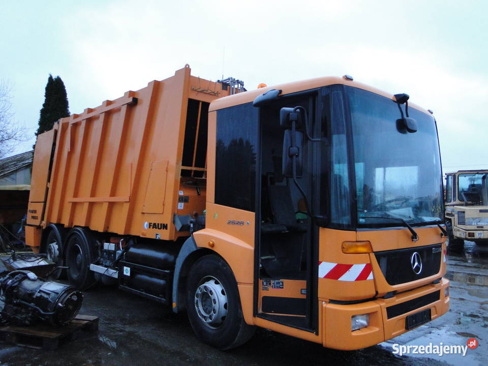 Śmieciarka MercedesBenz Econic 2628 CNG Śmieciarki Stasi Las sprzedam