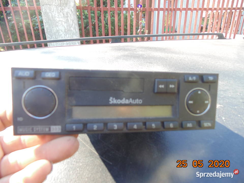 Radio Oryginalne Skoda musicsystem 303 Octavia I Kraków