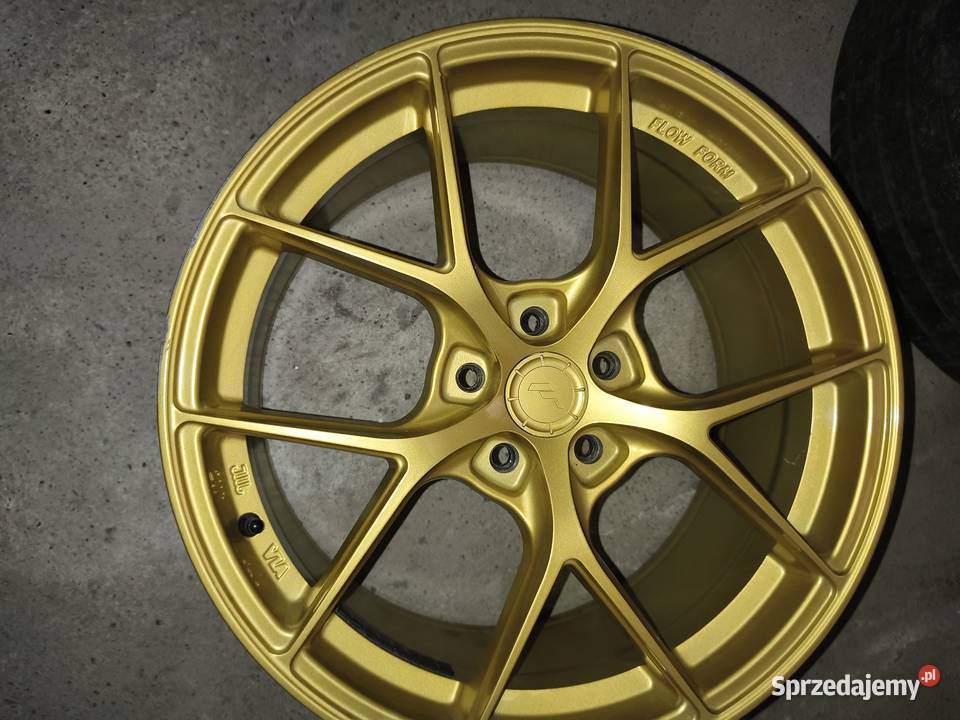 Sprzedam 4xFelgi JR SL01 et42 BLANK GOLD 5x108 podkarpackie Krosno
