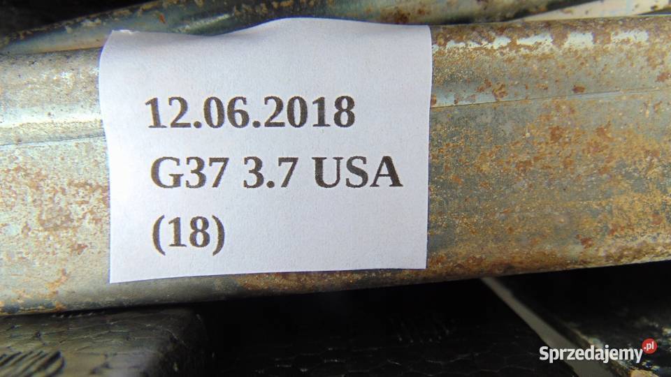 OSŁONA BOCZEK BAGAŻNIKA LEWAREK INFINITI G37 Nowy Tomyśl