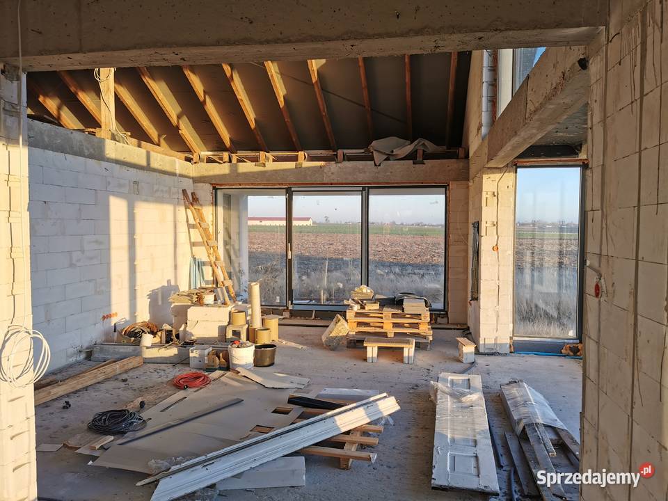 dom pod Wrocławiem Wisznia Mała silikat