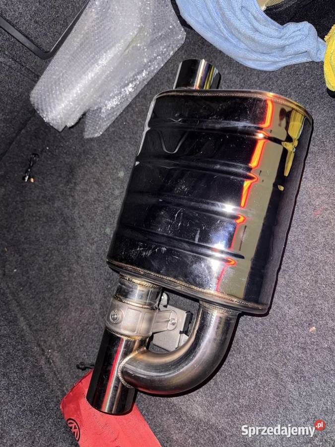 Tłumik z elektryczną przepustnicą 25 cala Świdwin