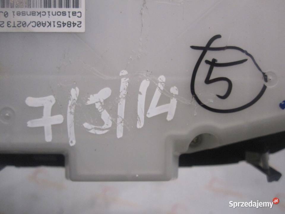 NISSAN JUKE I F15 10r panel klimatyzacji osobowe świętokrzyskie Kielce