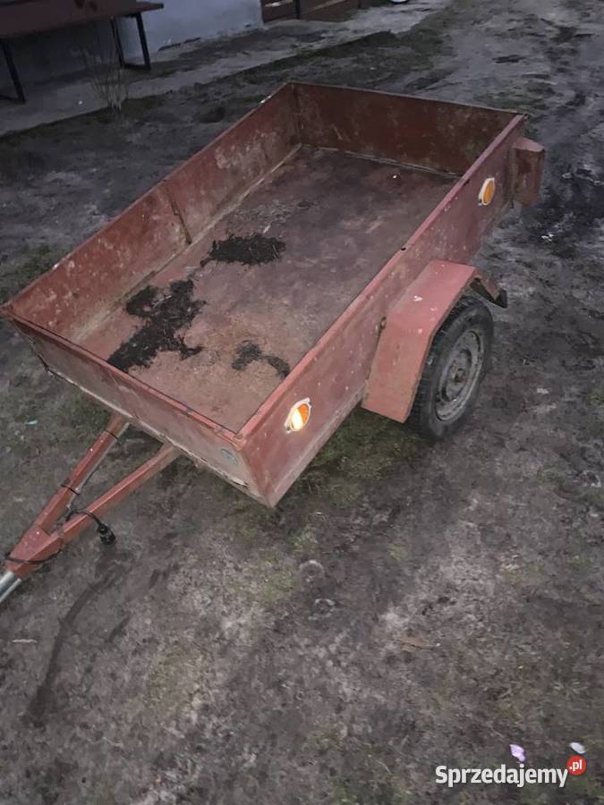 Przyczepka samochodowa bez dokumentów 108x160 Momoty Górne