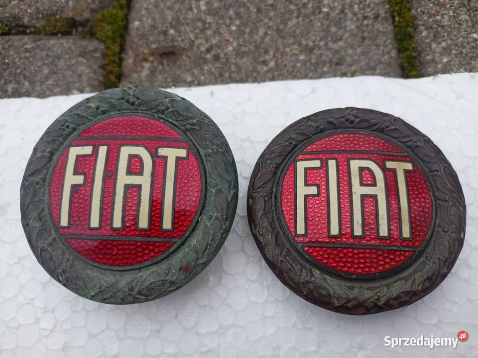 Fiat DINO 124 500 X 19 Argenta logo Spider kujawsko-pomorskie Bydgoszcz