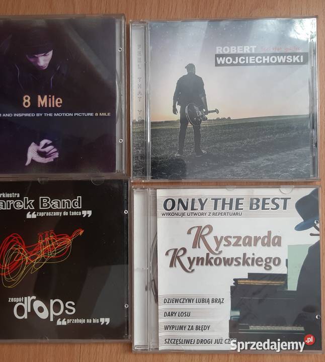 Pakiet 17 płyt CD z różnym repertuarem Płyty i kasety