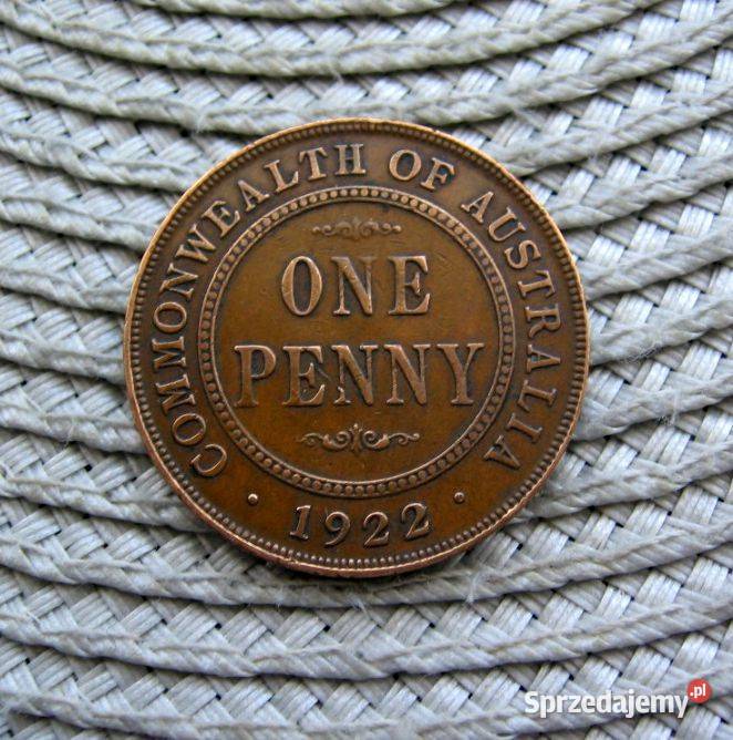 Australia 1 Penny 1922r