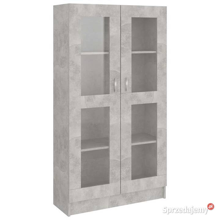 vidaXL Witryna szarość betonuSKU802763 Warszawa sprzedam