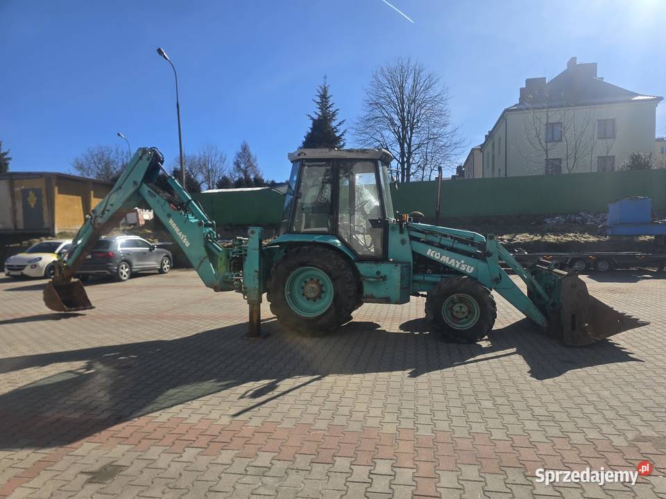 Koparko ładowarka Komatsu 95 Jordanów