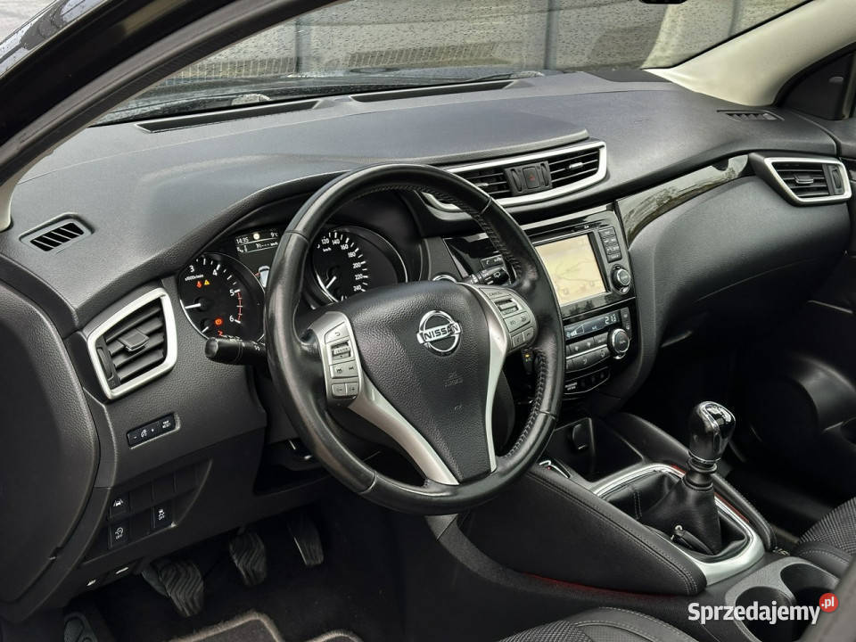 Nissan Qashqai Kamera 360 Panorama Półskóra Navi 178141km Kąty Opolskie sprzedam