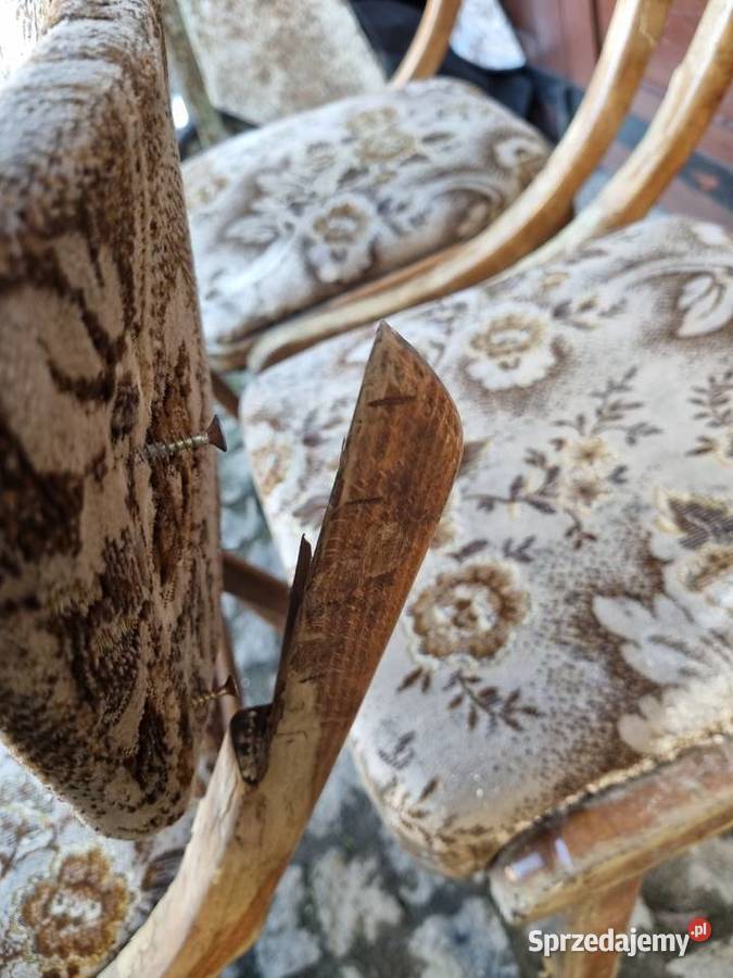 4 sztuki krzesła SKOCZEK GFM57 Krzesła Wałbrzych