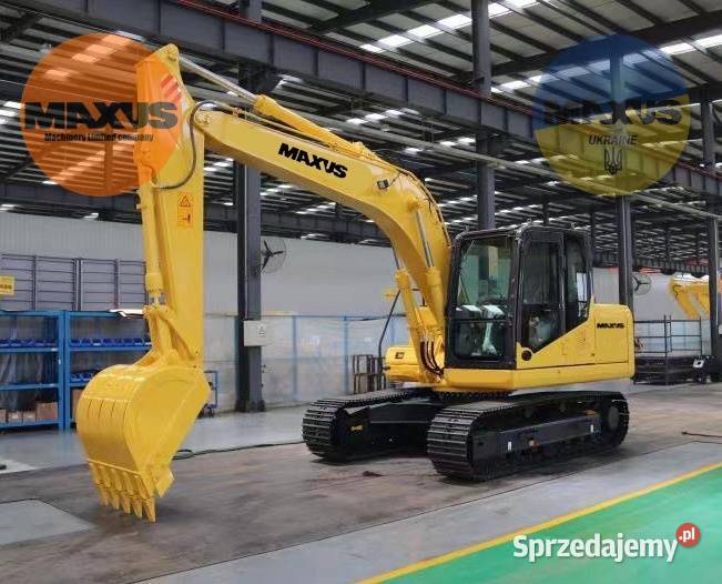 Refundacja 50 NOWA Koparka gąsienicowa MAXUS 15