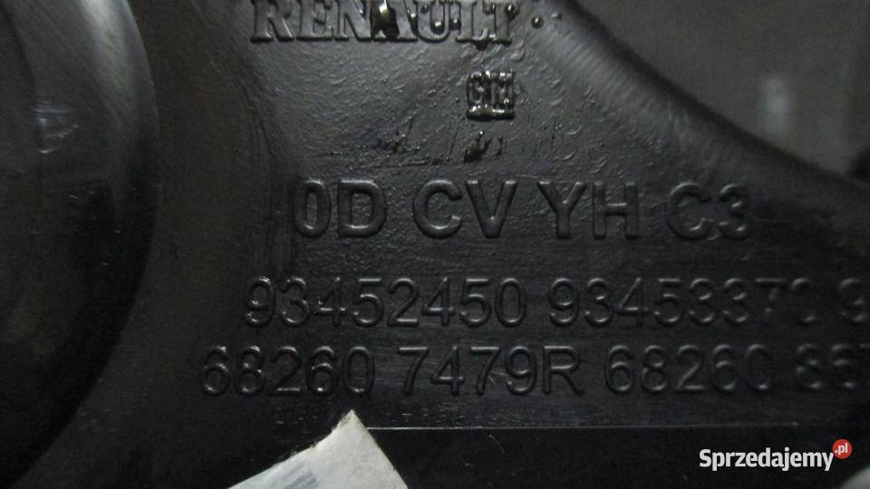 OPEL VIVARO B 16r ramka środkowa radia 93452450 sprzedam