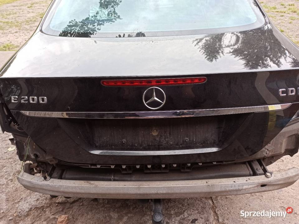 Mercedes W211 sedan 2008 klapa tylna kompletna Klapy bagażnika Warszawa