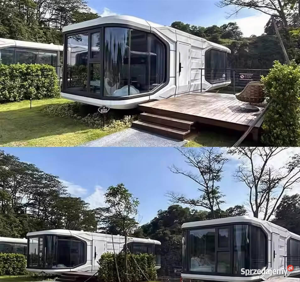 Nowoczesny Luksusowy Dom Kapsułowy 38m2 wielkopolskie