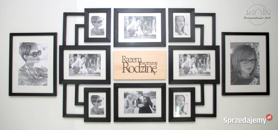 Galeria Multirama z drewna Ramka na zdjęcia Bydgoszcz sprzedam