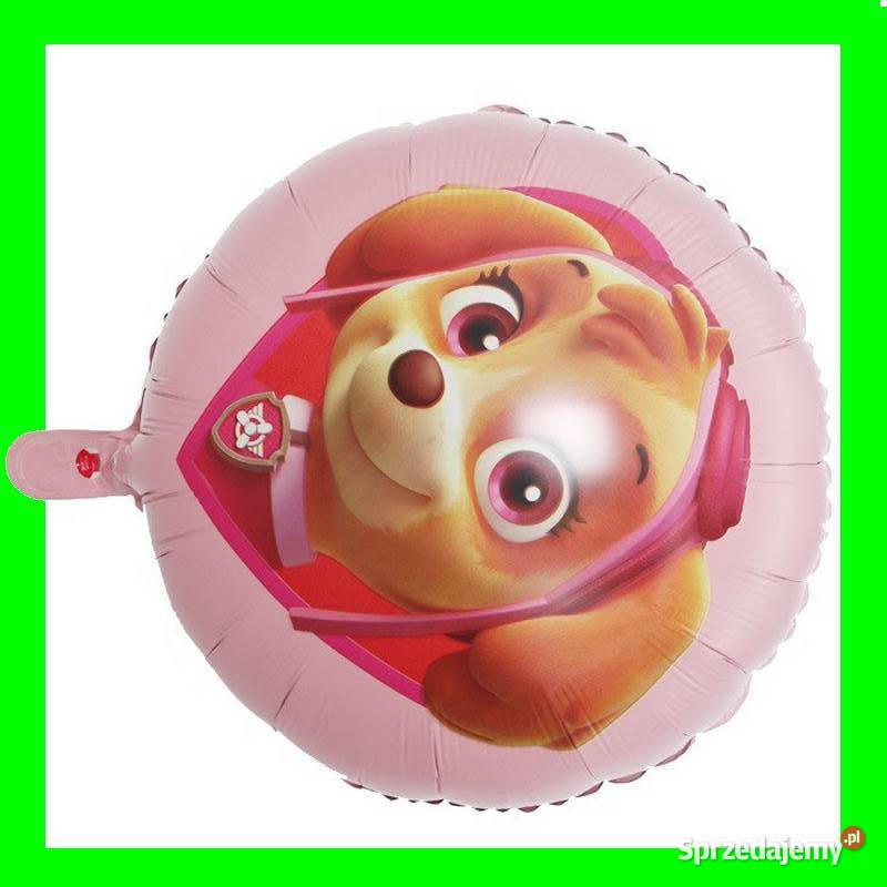 BALONY FOLIOWE Psi patrol baloniki z helem balon Pozostałe Nysa