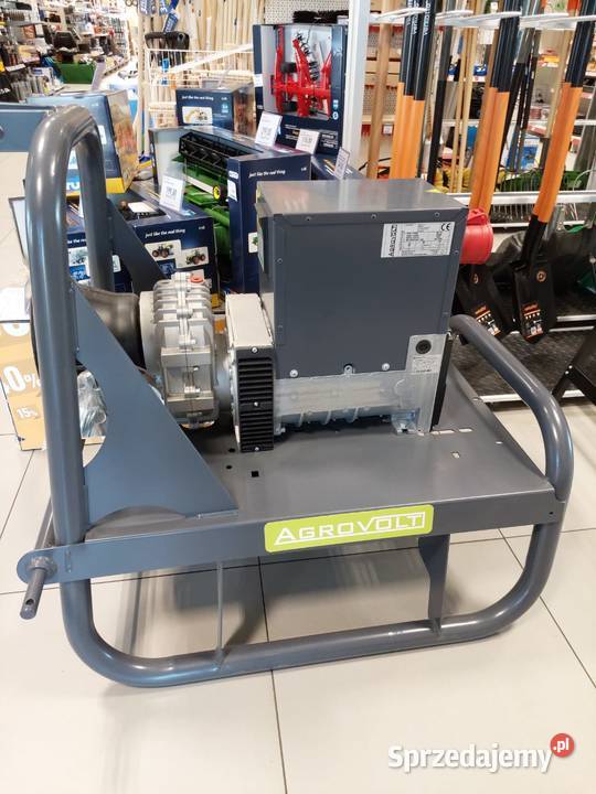 Agregat prądotwórczy na wałek WOM 18kVA AGROVOLT Olesno sprzedam