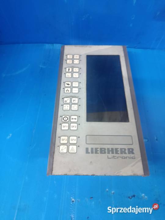 Liebherr Panel Sterujący Koparki Liebherr Koparki