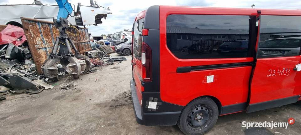 ĆWIARTKA BŁOTNIK PRAWY TYŁ RENAULT TRAFIC III osobowe Pozostałe Lipno sprzedam