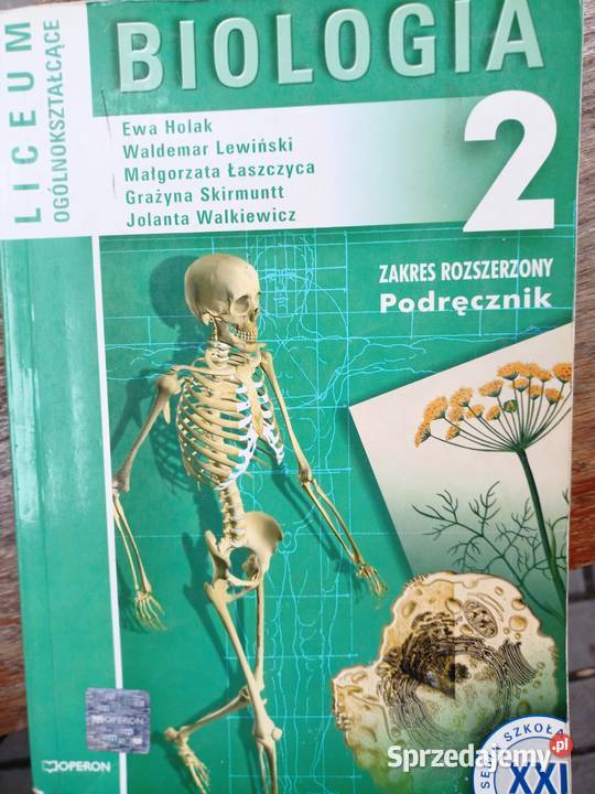 Biologia operon rozszerzona podręczniki szkolne Warszawa sprzedam