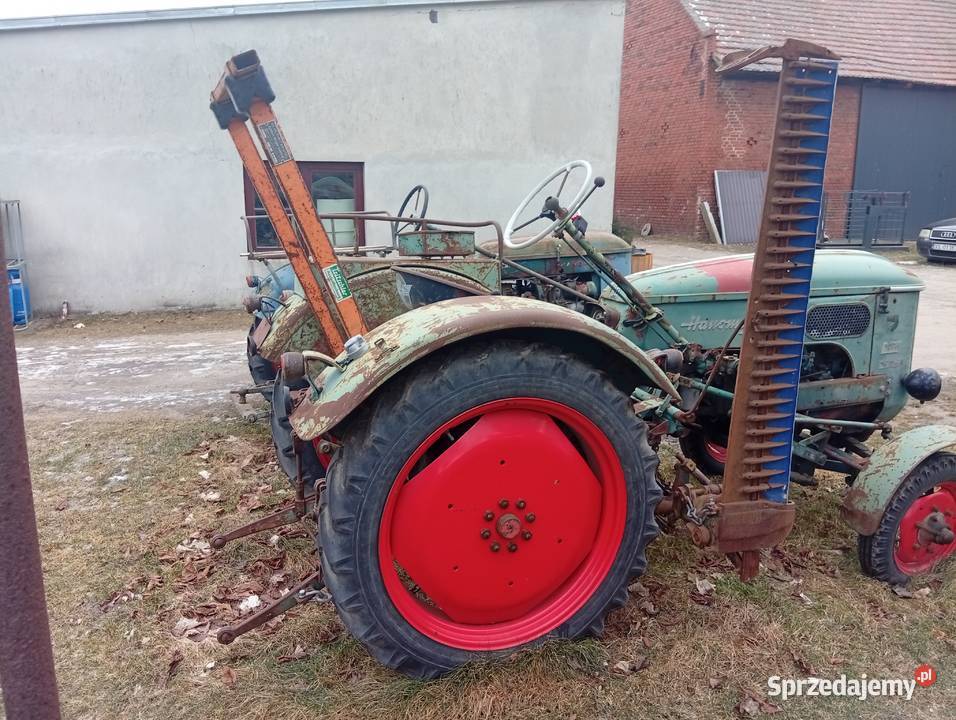 Traktory Hanomag 2 1957 i 1959 odtaimler Syców