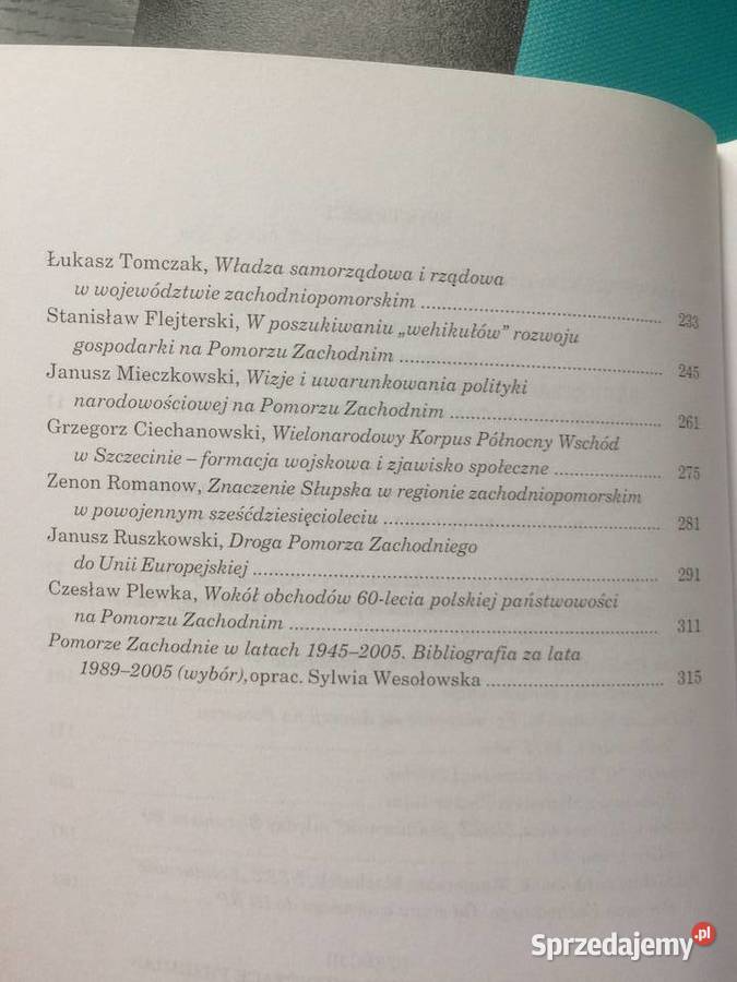 3486 Pomorze Zachodnie W Latach 1945 2005 Szczecin