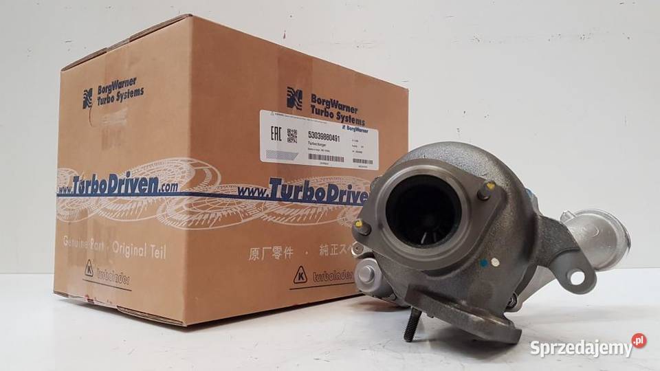 Turbosprężarka BorgWarner KKK 53039880491 Turbosprężarki Siedlce