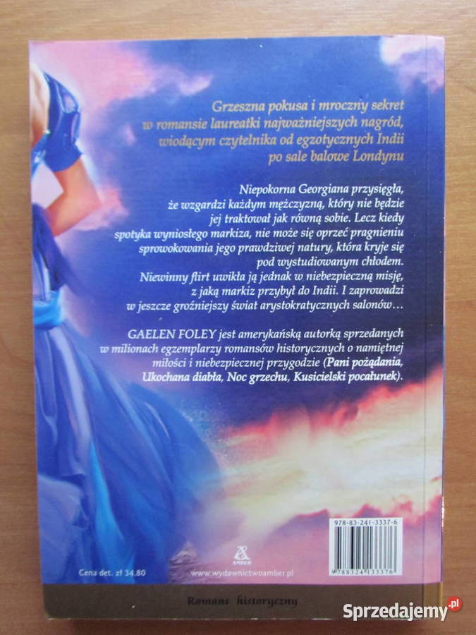 4 książki seria Romans historyczny sprzedam