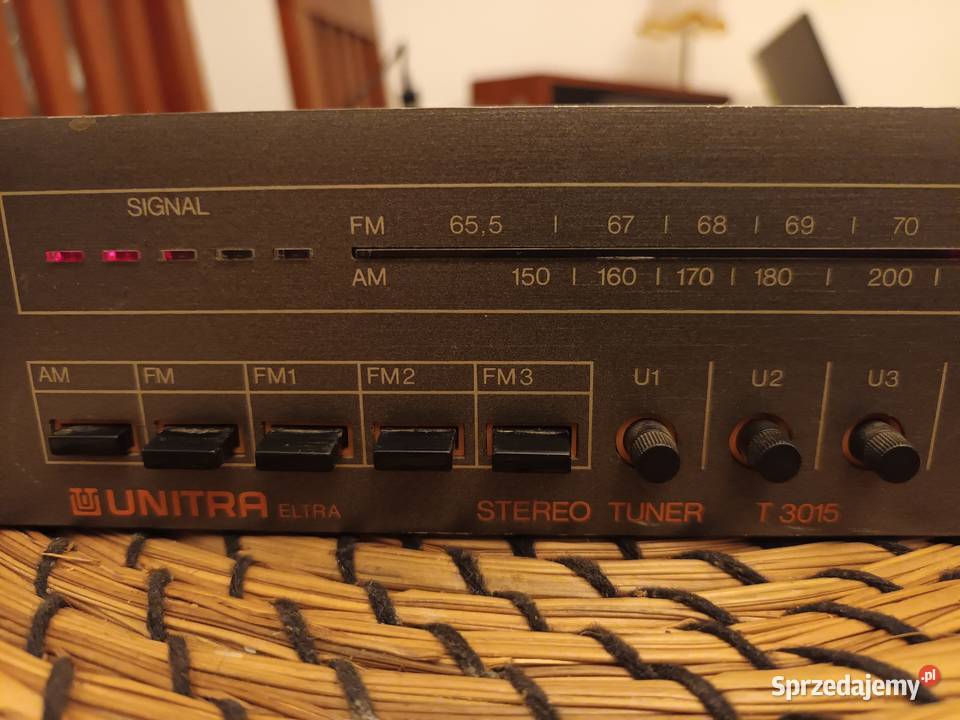Tuner radio Unitra T 3015 Do przestrojenia Wzmacniacze i pokrewne sprzedam