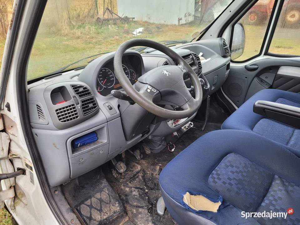 Peugeot boxer 28hdi 130 auto laweta 3 osie nieuszkodzony pomorskie Cołdanki